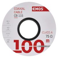 EMOS Koaxiální kabel CB115, 100m, S5272