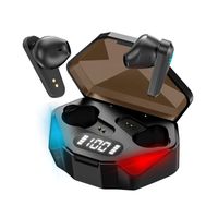 RGB Gaming Bluetooth 5.2 Kopfhörer + Ladecase mit LED Display, Y-04 – Schwarz