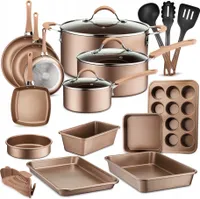 LARGE POTS PANS SET 20-teilig INDUCTION