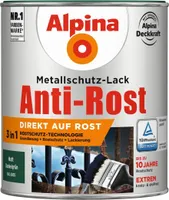 Alpina Metallschutz-Lack Anti-Rost 750 ml dunkelgrün matt