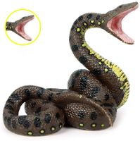 130cm realistische Gummi Schlange Spielzeug Witz Streich Geschenk wildes Reptil 