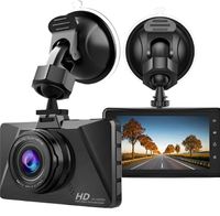 Dashcam Auto Vorne Full HD 1080P mit 170° Weitwinkel, Loop Recording, G-Sensor und 24-Stunden-Parkmonitor – Einfache Installation und umfass