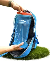 Alpenwert® Trinkblase mit Trinkschlauch Wasserblase 3L BPA FREE Ultraleicht Trinksystem für Rucksack perfekt für Laufen, Outdoor, Trailrunning