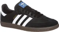 Adidas Samba OG Schnürbare Retro Klassik Trainer, Ledertrainer in Schwarz Weiß – undefined / Schwarz-Weiss