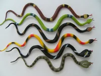Schlangen 6erSet 30 cm, Schlange Kobra Gummischlange Gummischlangen bunt Cobra Tiere Reptilien