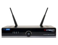 Octagon SF8008 4K HDR UHD H.265 E2 Linux Dual WiFi DVB-S2X & T2C Combo Kabel DVB-T2 & Sat-Receiver