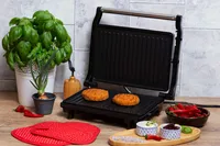 Camry Kontaktgrill | Paninigrill | Elektrischer Grill | Sandwich Maker | 2.100 Watt