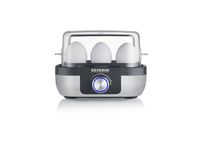 Severin EK 3167 Eierkocher mit Kochzeitüberwachung silber