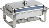 Chafing dish na horľavú pastu APS Caterer Pro 9 l, nerez, bez GN