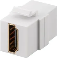 Keystone PremiumCord modul HDMI A - HDMI, Female/Female, bílá