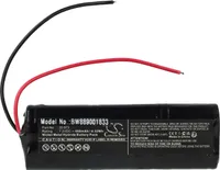 vhbw Akku Ersatz für Telenot 35 973 für Alarmanlage, Alarmsystem (600 mAh, 7,2 V, NiMH)