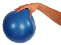 MAMBO Pilates Soft Over Ball Ø 18 cm Blau 1 Stück