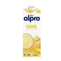 Alpro sójový nápoj banán obohatený o vápnik a vitamíny 1000 ml