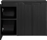 Waschtisch-Unterschrank 80cm, in schwarz, NEWPORT-56-BLACK