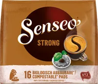 Senseo, Kaffeepads, Kräftig, 16 er, 111 g, UTZ