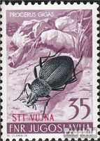 Briefmarken Triest - Zone B 1954 Mi 130 postfrisch Jugoslawische Fauna