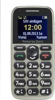 Primo by Doro 215 Großtasten-Handy beige