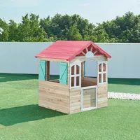 Kinderspielhaus 'Lulä' Spielhütte 130x115x101 cm Holz