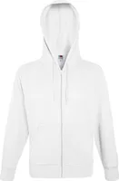 Fruit of the Loom 62-144-0 | Lightweight Hooded Herren Sweat Jacket mit Kaputze - Farbe: White - Größe: XL