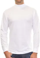 Größe L Ragman Herren Stehkragenshirt langarm weiß Modell 400160