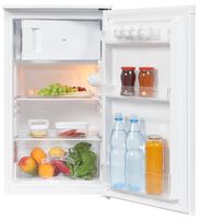 Exquisit Kühlschrank KS117-3-040E weiss | Standgerät | 80 l Volumen | Weiß