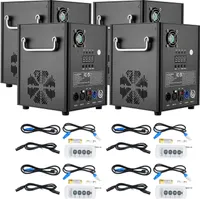 SucceBuy Cold Spark Feuerwerksmaschine x4, 500 W, 2–4 m für Bühne, DJ, Hochzeit, Party-Events