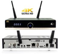 Uclan Ustym 4K Pro HDR UHD H.265 E2 Linux Dual WiFi DVB-S2X & T2C Combo Kabel DVB-T2 & Sat-Receiver