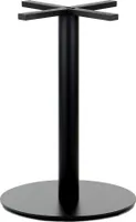 Tischgestell aus Metall SH-5001-7, für Büro, Hotel, Restaurant, Durchmesser 49 cm, Höhe 72,5 cm, Schwarz
