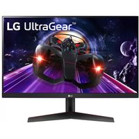 LG UltraGear Gaming-Monitor 24GN600-B 23.8", IPS, FHD, 1920 x 1080 Pixel, 16:9, 1 ms, 300 cd/m², Schwarz/Rot