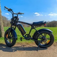 ENGWE E Bike Schnee Fat Bike für Herren Damen, 20 Zoll E-Mountainbike Elektrofahrräder mit 48V 13AH Akku,Elektrofahrrad, City E-Bikes & E-Hollandräder