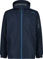 Cmp Man Jacket Fix Hood Black Blue Black Blue 54