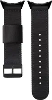 INF Gewebtes Nylonarmband für Google Pixel Watch Schwarz