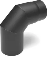 Raik Rauchrohrbogen / Ofenrohr 150mm - 90° gussgrau