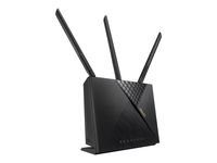 ASUS 4G-AX56 - Router LTE Cat.6 Wi-Fi 6 AX1800 Dual Band 300 Mbps LTE Cat.6 z bramą przechwytującą