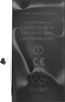 Clappio, Akku für Apple iPhone 12 und 12 Pro 2815mAh 100% kompatibel, Schwarz