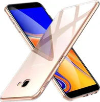 Pokrowiec ochronny na etui Samsung Galaxy J4 Plus Transparent Slim Cover Clear Case