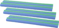 Hudora Ersatz Schaumstoffrohr 12 er Set (6x blau 6x gruen) ca. 100 cm