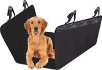 Hunde Autoschondecke für Rückbank Hundedecke für das Auto 137 x 147 cm PKW Sitzschoner Unterlage Rutschfest mit Steckschnallen Wasserfest