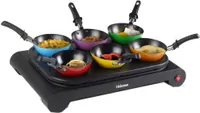 Tristar Wok Set 1000 W Schwarz