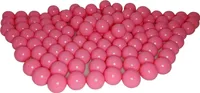 100Bällebad Bälle aus nachwachsenden Zuckerrohrrohstoffen 7cm Ø, Rosa
