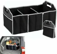 achilles Klappbox Robuste Kofferraumtasche mit Klettbefestigung, 71 l,  Faltbarer Auto-Organizer mit Henkel, 74x33x29 cm