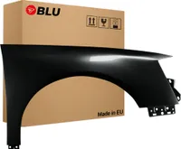 BLU Kotflügel Passend für VW Volkswagen Passat B6 L041 LO41 Rechts Schwarz Schwarz | 2005-2010 | Vorderseite Vorne | Lackiert | Einbaufertig