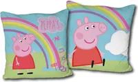 Peppa Pig gefülltes Kissen Kopf Deko Kissen Zierkissen Kuschel 40x40cm