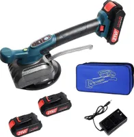 Elektrische Fliesenmaschine, 2000mAh 600W Fliesenvibrator Fliesenleger Fliesenmaschine mit 5 Geschwindigkeiten Automatische Fliesenwerkzeug