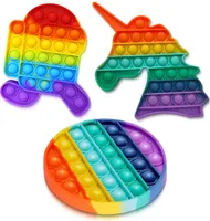 3x Push it Pop up Bubbles Fidget Toy Beruhigung Spielzeug Kids TikTok Reisespiel