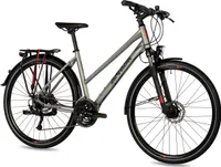 Airtracks Damen Trekking Fahrrad 28 Zoll TR.2845L Alivio 24 Silber(48cm (Körpergröße 155-170cm))