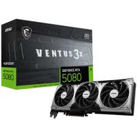 MSI GeForce RTX 5080 16G Ventus 3X OC, 16384 MB GDDR7