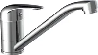 SCHÜTTE Küchenarmatur MAGNA, 360° schwenkbarer Wasserhahn Küche, Mischbatterie Küche, Spültischarmatur in Chrom