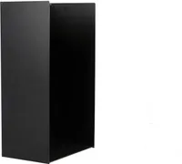 MAGNUS Brennholzregal "R148" Schwarz Kaminregal Holzregal Ofenregal