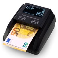 Jubula FD-50 Geldscheinprüfer | EUR, USD, GBP | UV, MG, IR | Banknotenprüfer & Geldzählmaschine | Geldscheinprüfgerät